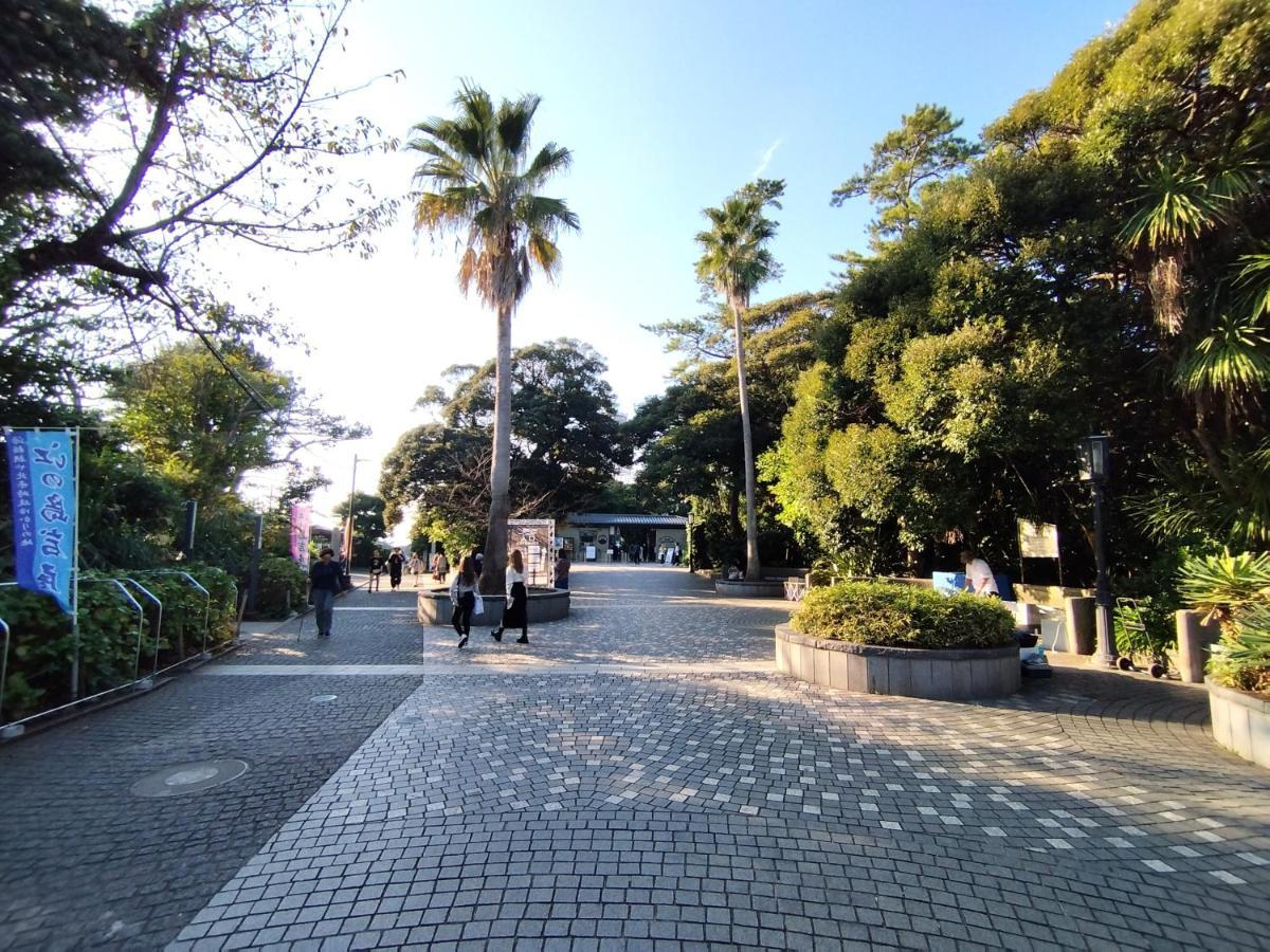 江の島の頂上から海を眺める一棟ヴィラ 一組限定貸切 The Enoshima Villa Ao 藤泽市 外观 照片