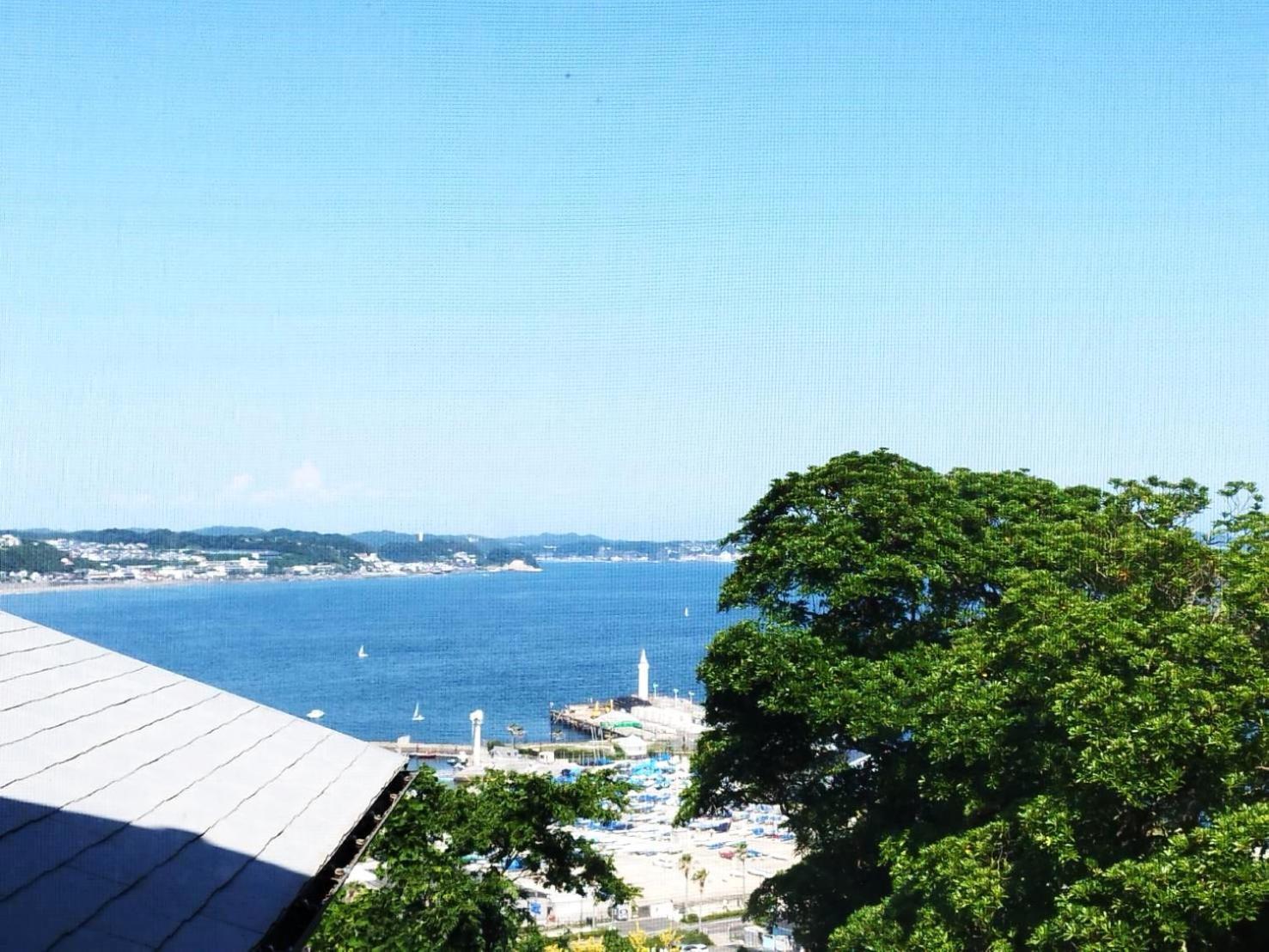 江の島の頂上から海を眺める一棟ヴィラ 一組限定貸切 The Enoshima Villa Ao 藤泽市 外观 照片